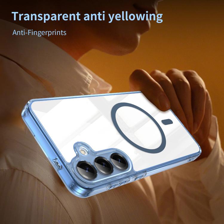 For Samsung Galaxy S25+ 5G PC Hybrid TPU Airbag Shockproof MagSafe Phone Case