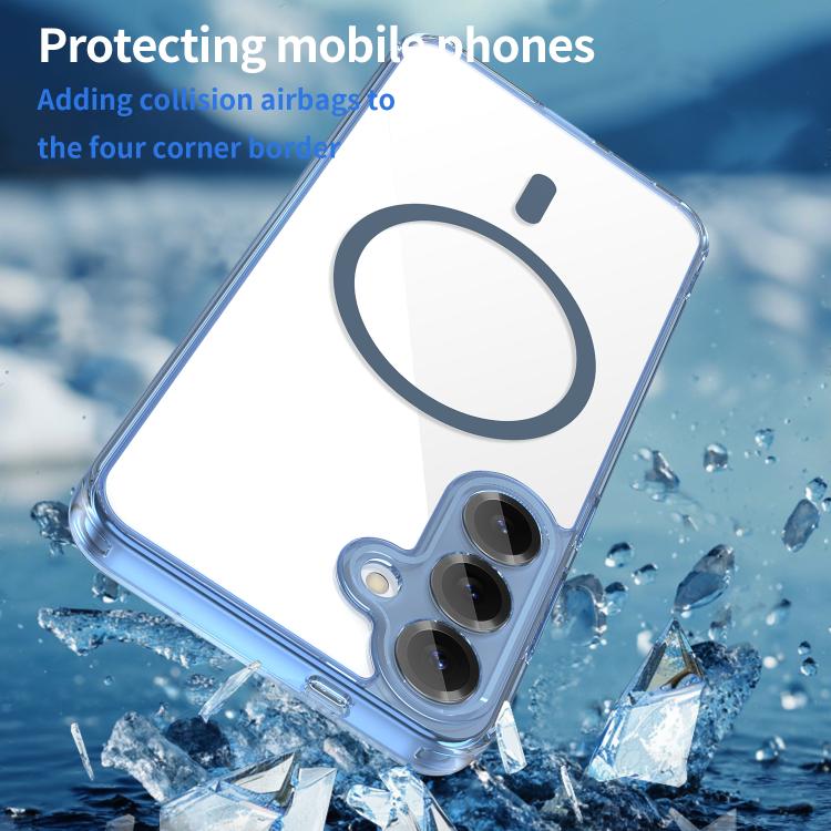 For Samsung Galaxy S25+ 5G PC Hybrid TPU Airbag Shockproof MagSafe Phone Case