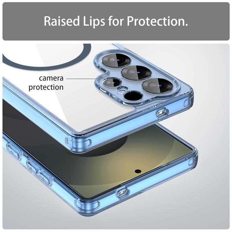 For Samsung Galaxy S25 Ultra 5G PC Hybrid TPU Airbag Shockproof MagSafe Phone Case