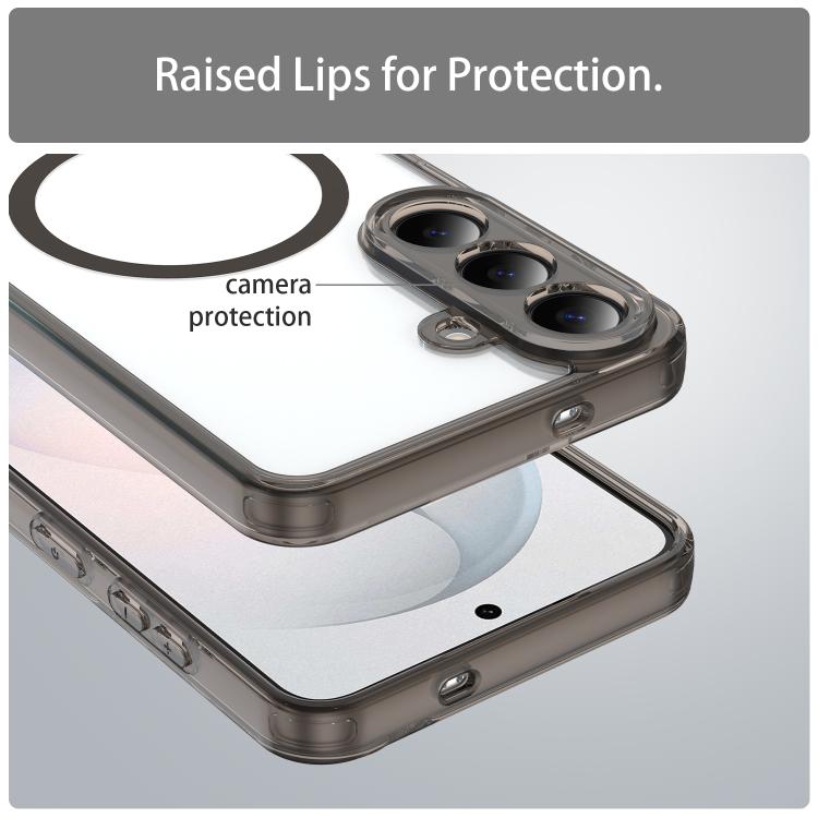 For Galaxy S26 FE 5G PC Hybrid TPU Airbag Shockproof MagSafe Phone Case