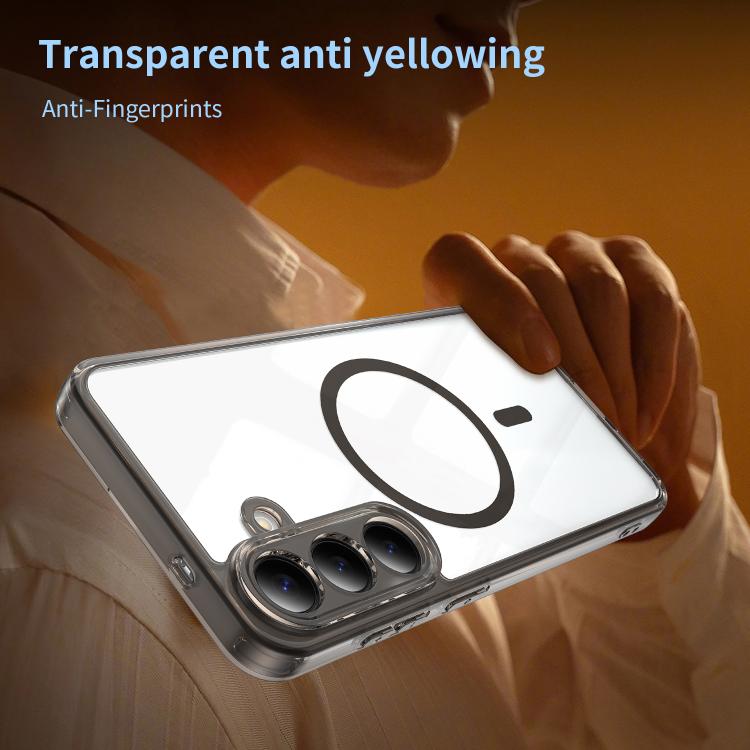For Galaxy S26 FE 5G PC Hybrid TPU Airbag Shockproof MagSafe Phone Case