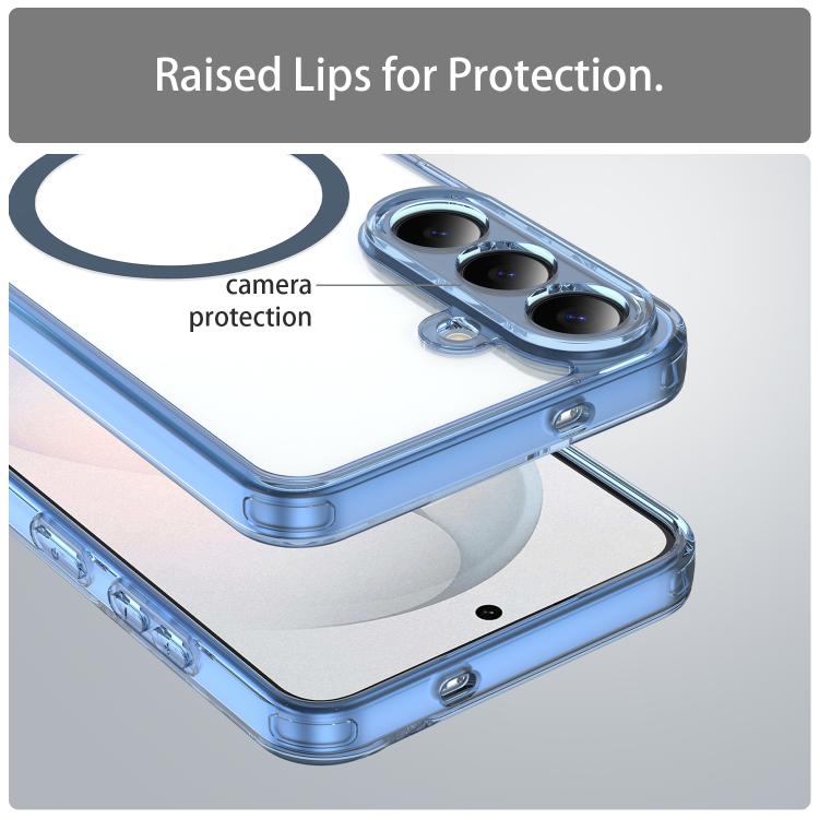 For Galaxy S26 FE 5G PC Hybrid TPU Airbag Shockproof MagSafe Phone Case
