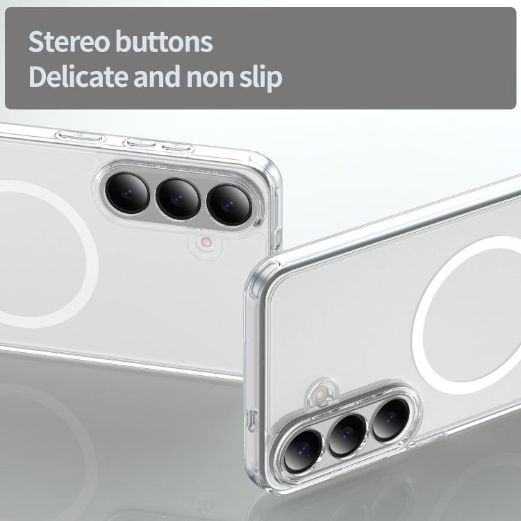 For Galaxy S26 FE 5G PC Hybrid TPU Airbag Shockproof MagSafe Phone Case