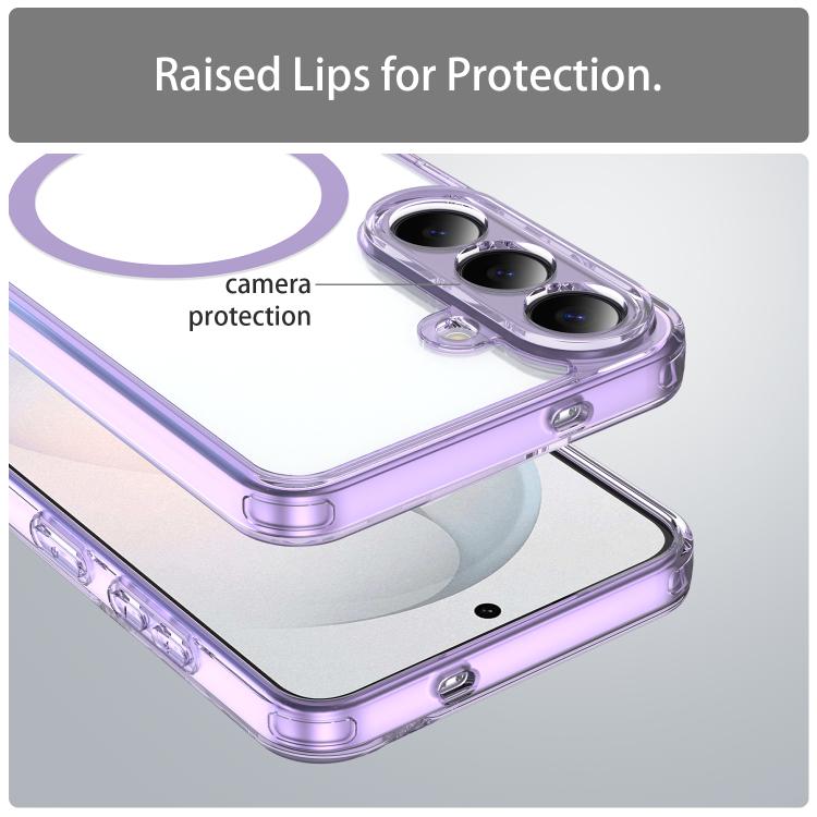 For Galaxy S26 FE 5G PC Hybrid TPU Airbag Shockproof MagSafe Phone Case