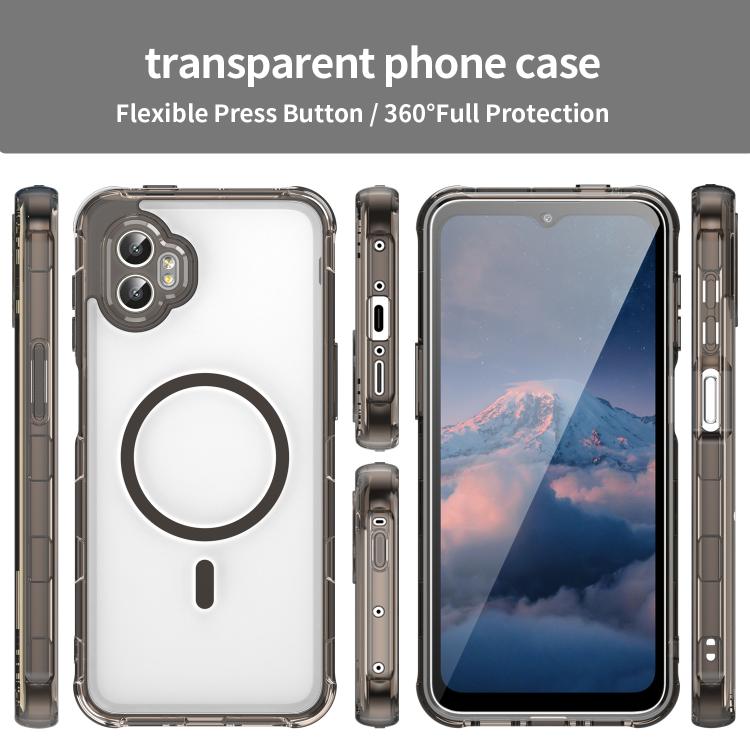 For Samsung Galaxy XCover7 Pro PC Hybrid TPU Airbag Shockproof MagSafe Phone Case