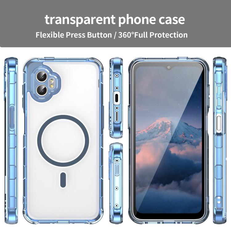 For Samsung Galaxy XCover7 Pro PC Hybrid TPU Airbag Shockproof MagSafe Phone Case