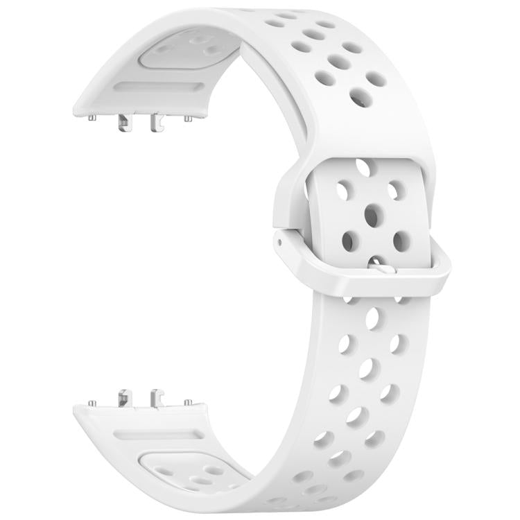 For Samsung Galaxy Fit3 xDfind Colorful Buckle Solid Color Breathable Silicone Watch Band