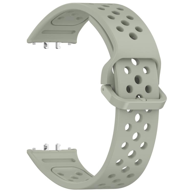 For Samsung Galaxy Fit3 xDfind Colorful Buckle Solid Color Breathable Silicone Watch Band