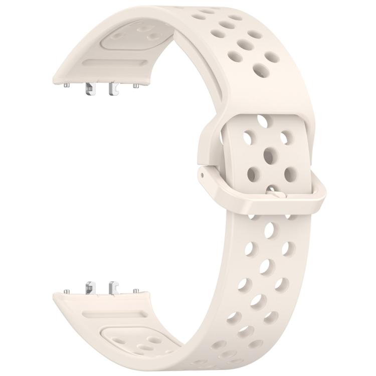 For Samsung Galaxy Fit3 xDfind Colorful Buckle Solid Color Breathable Silicone Watch Band
