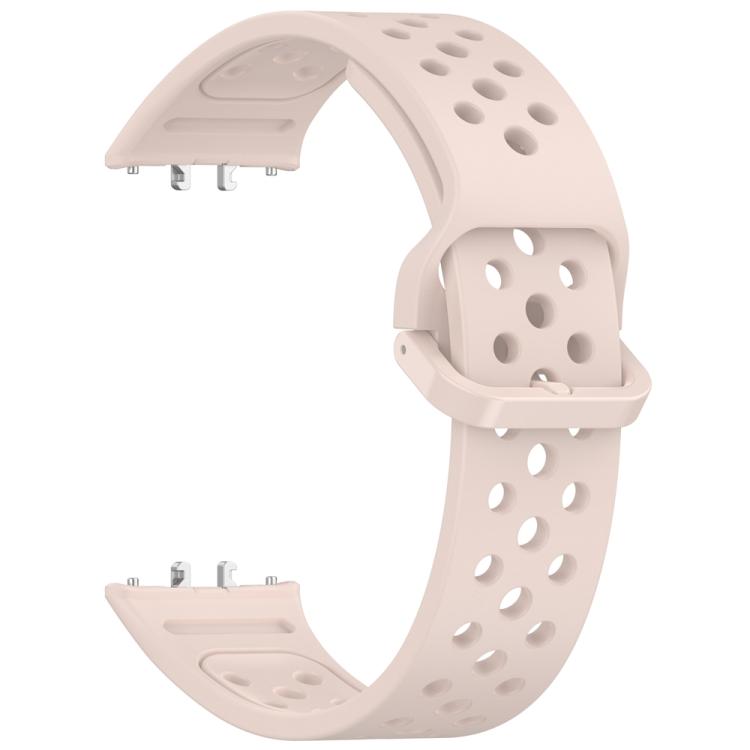 For Samsung Galaxy Fit3 xDfind Colorful Buckle Solid Color Breathable Silicone Watch Band