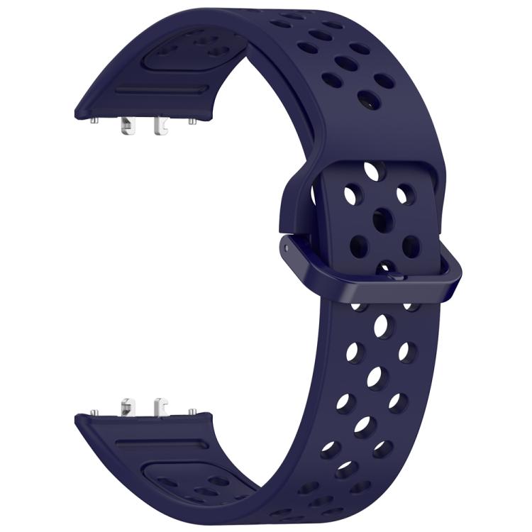 For Samsung Galaxy Fit3 xDfind Colorful Buckle Solid Color Breathable Silicone Watch Band