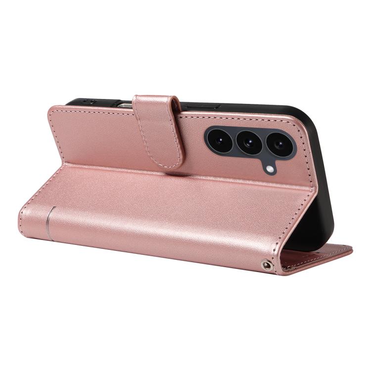 For Galaxy S25 FE 5G Adorable Cat Embossed Pattern Flip Leather Phone Case
