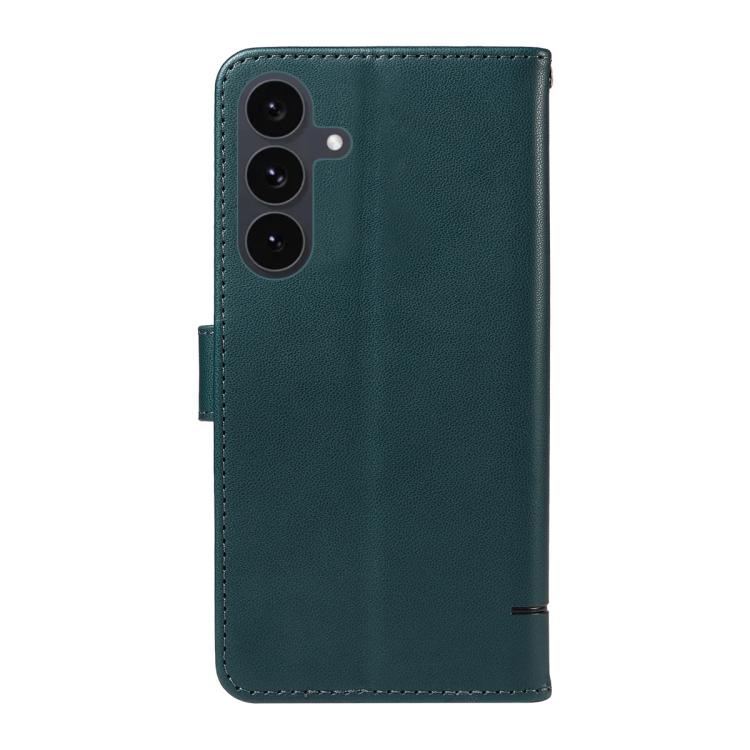 For Galaxy S25 FE 5G Adorable Cat Embossed Pattern Flip Leather Phone Case