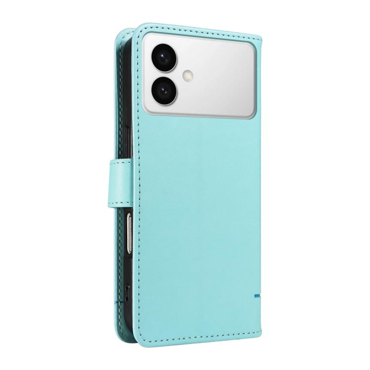 For Galaxy S26 Edge 5G Adorable Cat Embossed Pattern Flip Leather Phone Case