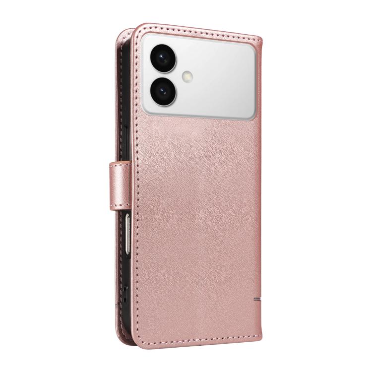 For Galaxy S26 Edge 5G Adorable Cat Embossed Pattern Flip Leather Phone Case