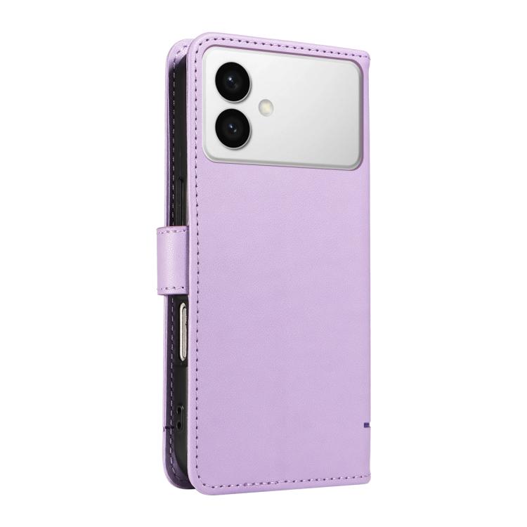For Galaxy S26 Edge 5G Adorable Cat Embossed Pattern Flip Leather Phone Case