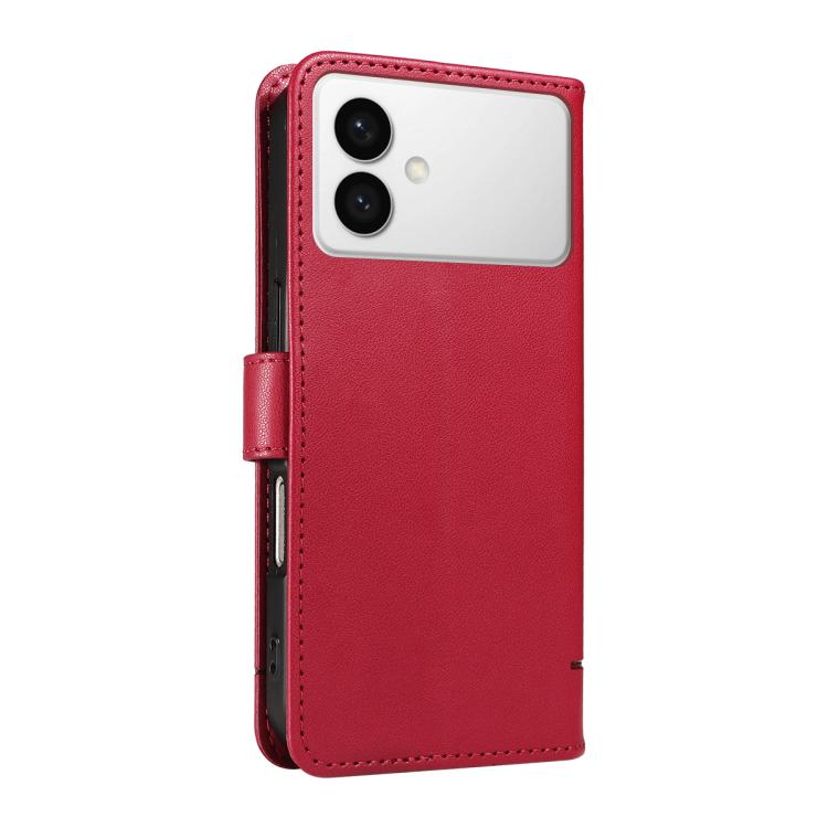 For Galaxy S26 Edge 5G Adorable Cat Embossed Pattern Flip Leather Phone Case