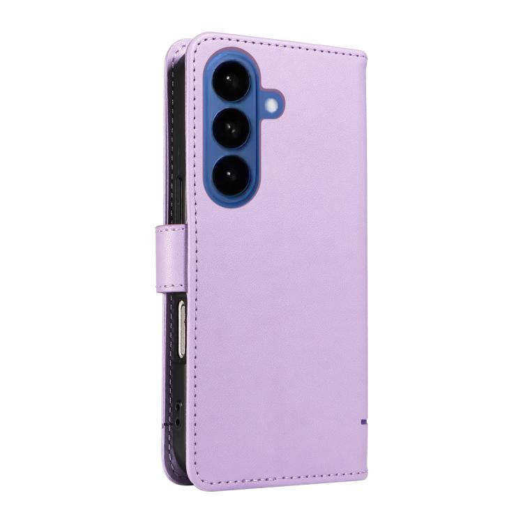 For Galaxy S26 5G Adorable Cat Embossed Pattern Flip Leather Phone Case