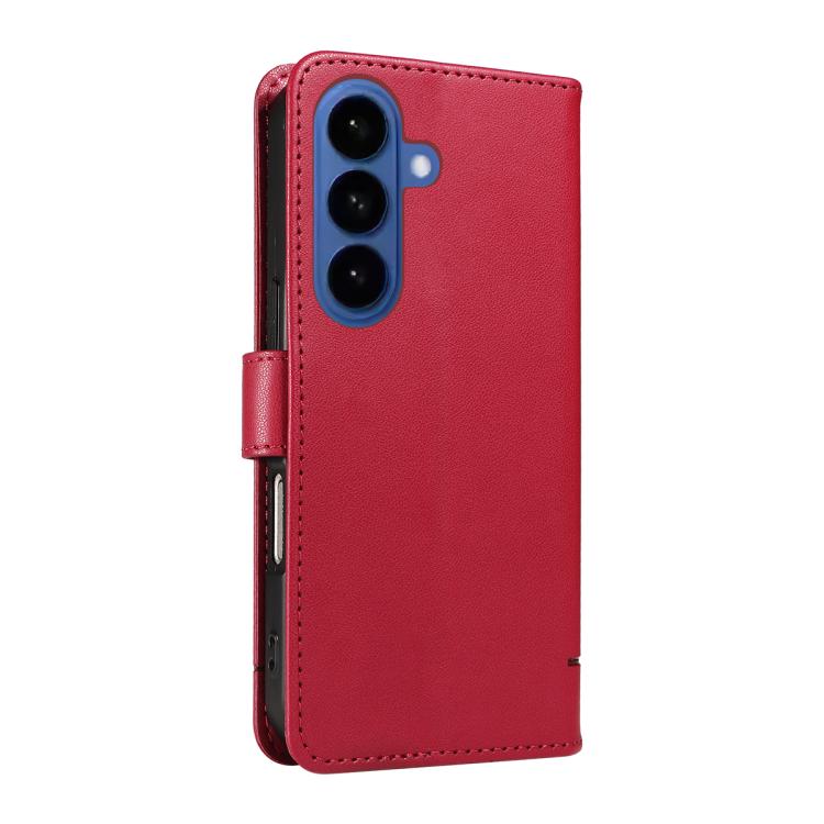 For Galaxy S26 5G Adorable Cat Embossed Pattern Flip Leather Phone Case