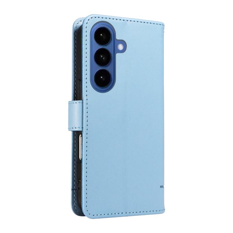 For Galaxy S26 5G Adorable Cat Embossed Pattern Flip Leather Phone Case