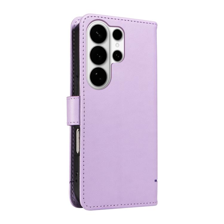 For Galaxy S26 Ultra 5G Adorable Cat Embossed Pattern Flip Leather Phone Case