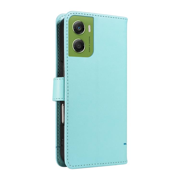 For Motorola Moto G06 4G Adorable Cat Embossed Pattern Flip Leather Phone Case