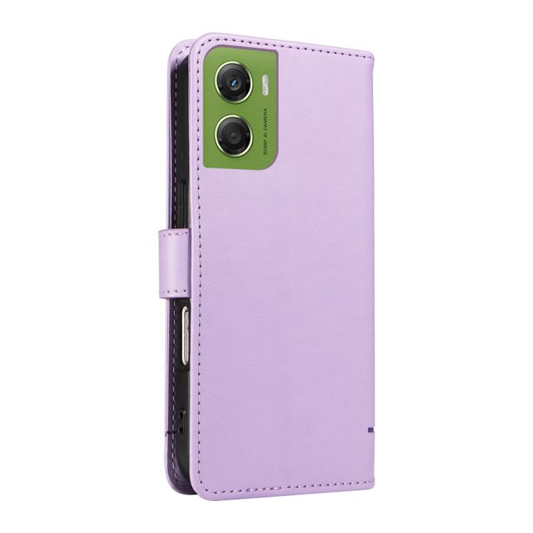For Motorola Moto G06 4G Adorable Cat Embossed Pattern Flip Leather Phone Case