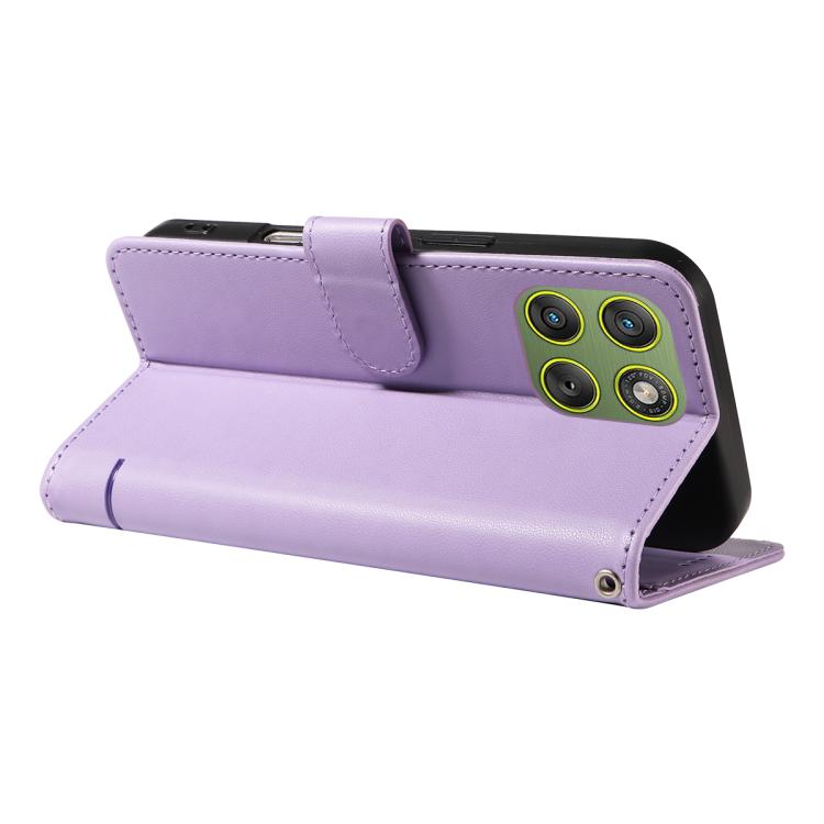 For Motorola Edge 70 5G Adorable Cat Embossed Pattern Flip Leather Phone Case