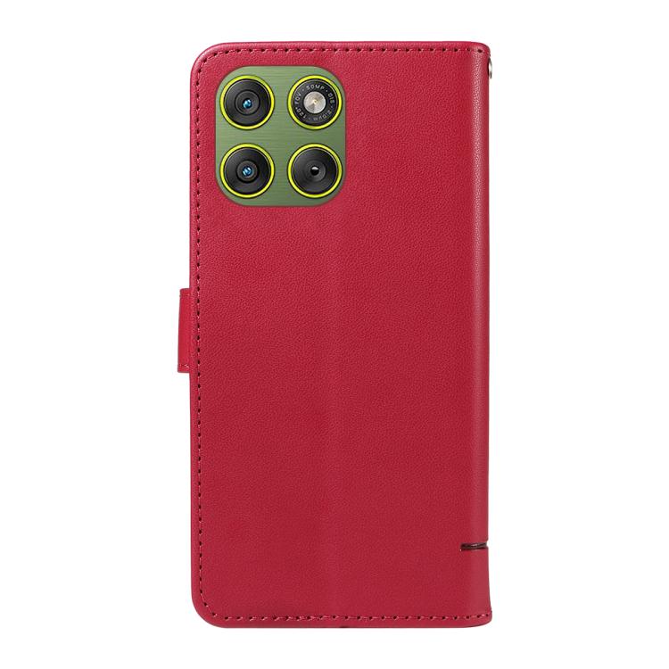 For Motorola Edge 70 5G Adorable Cat Embossed Pattern Flip Leather Phone Case