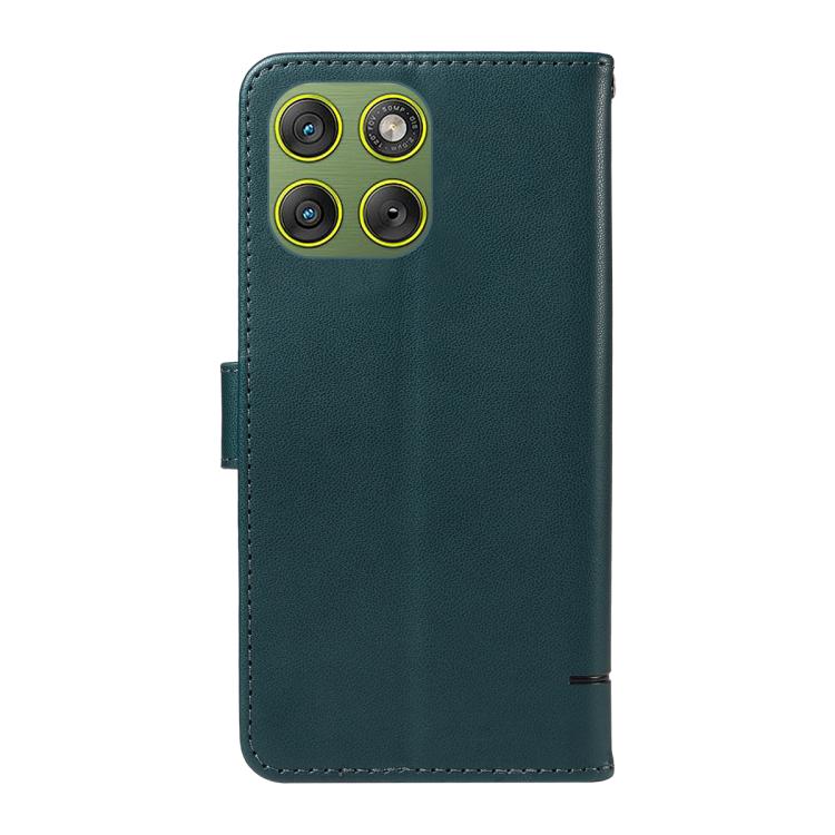 For Motorola Edge 70 5G Adorable Cat Embossed Pattern Flip Leather Phone Case