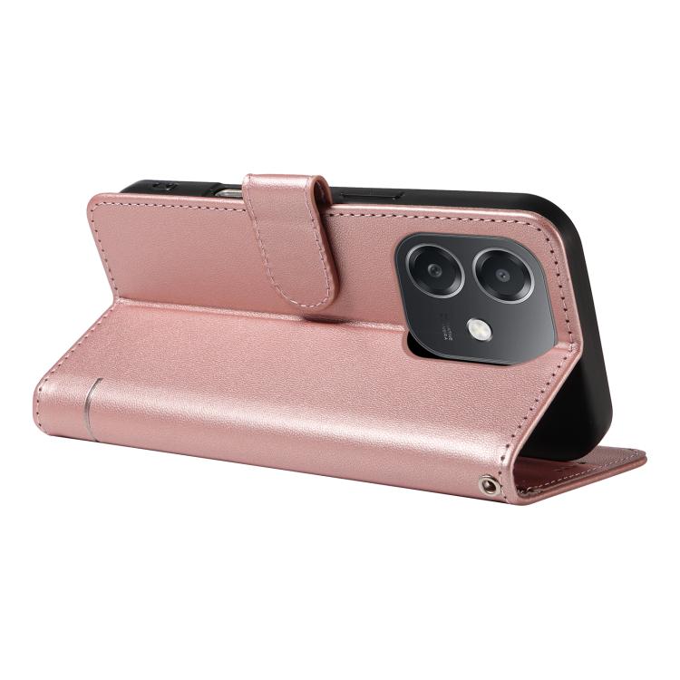 For OPPO A5x 5G Global Adorable Cat Embossed Pattern Flip Leather Phone Case