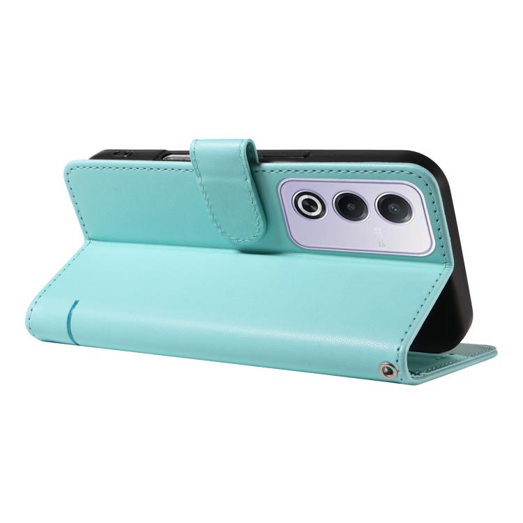 For OPPO K12x 5G Global Adorable Cat Embossed Pattern Flip Leather Phone Case