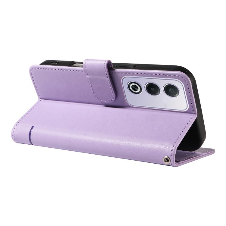 For OPPO K12x 5G Global Adorable Cat Embossed Pattern Flip Leather Phone Case