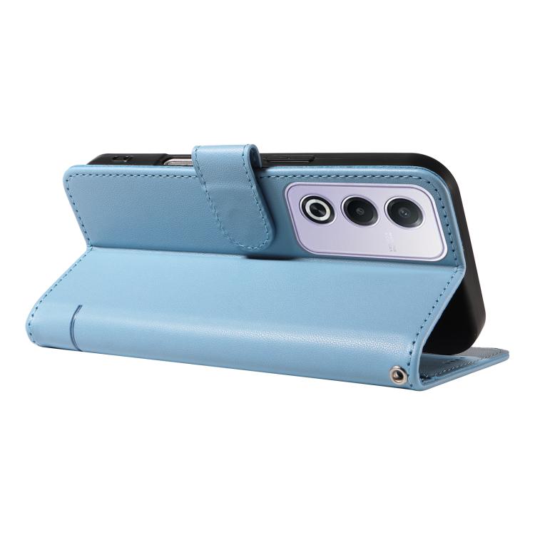 For OPPO K12x 5G Global Adorable Cat Embossed Pattern Flip Leather Phone Case