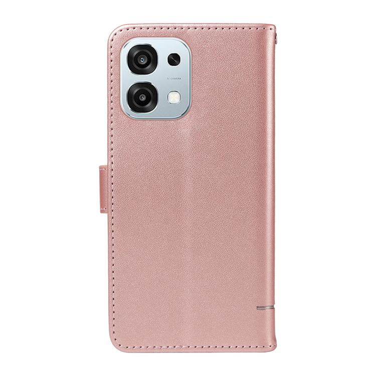 For OPPO A6 Pro 4G / 5G Global Adorable Cat Embossed Pattern Flip Leather Phone Case