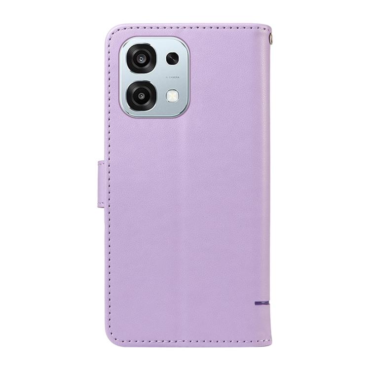 For OPPO A6 Pro 4G / 5G Global Adorable Cat Embossed Pattern Flip Leather Phone Case