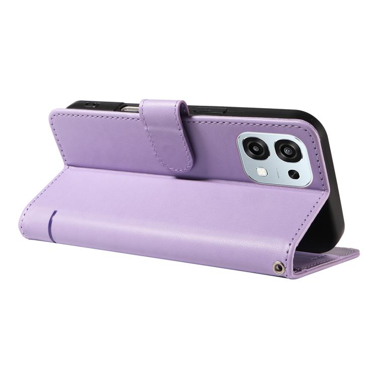 For OPPO A6 Pro 4G / 5G Global Adorable Cat Embossed Pattern Flip Leather Phone Case