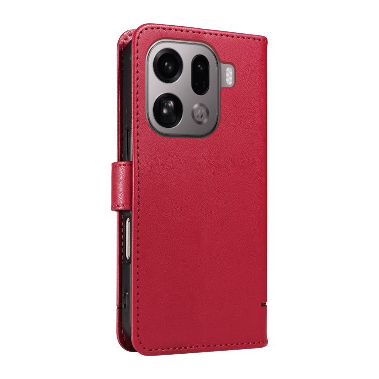 For OPPO Find X9 Pro Adorable Cat Embossed Pattern Flip Leather Phone Case