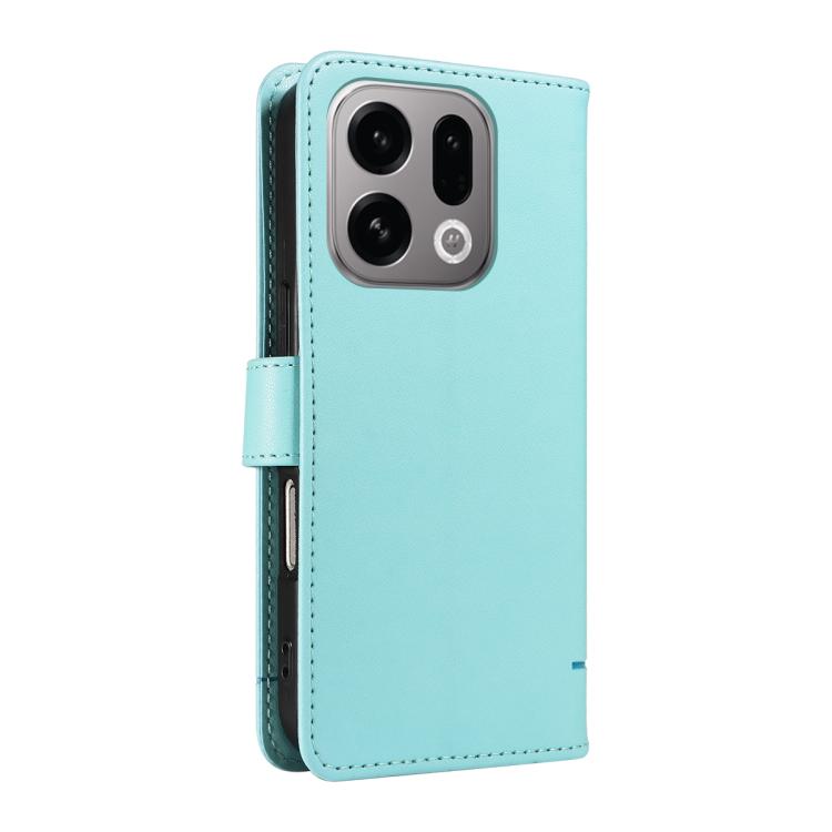 For OPPO Find X9 Adorable Cat Embossed Pattern Flip Leather Phone Case
