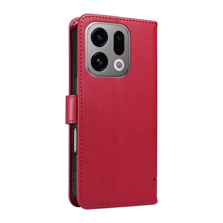 For OPPO Find X9 Adorable Cat Embossed Pattern Flip Leather Phone Case