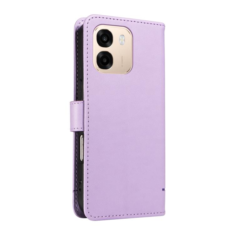 For OPPO A6X 5G / A6 5G Adorable Cat Embossed Pattern Flip Leather Phone Case