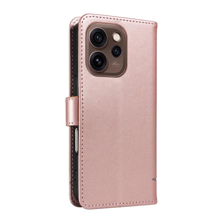 For OPPO Reno15 5G Global Adorable Cat Embossed Pattern Flip Leather Phone Case