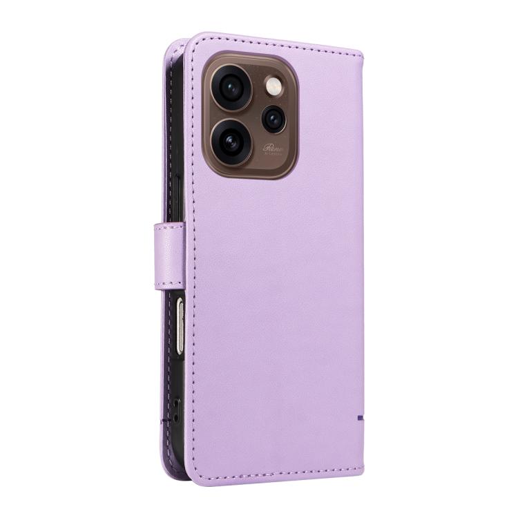 For OPPO Reno15 5G Global Adorable Cat Embossed Pattern Flip Leather Phone Case