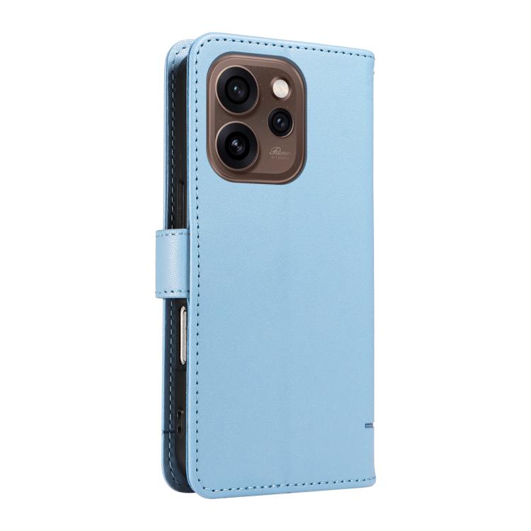 For OPPO Reno15 5G Global Adorable Cat Embossed Pattern Flip Leather Phone Case