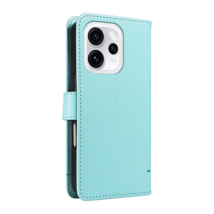 For OPPO Reno15 Pro 5G Global Adorable Cat Embossed Pattern Flip Leather Phone Case