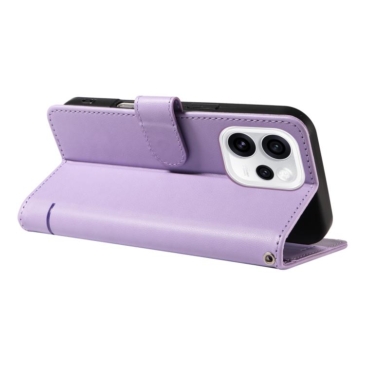 For OPPO Reno15 Pro 5G Global Adorable Cat Embossed Pattern Flip Leather Phone Case