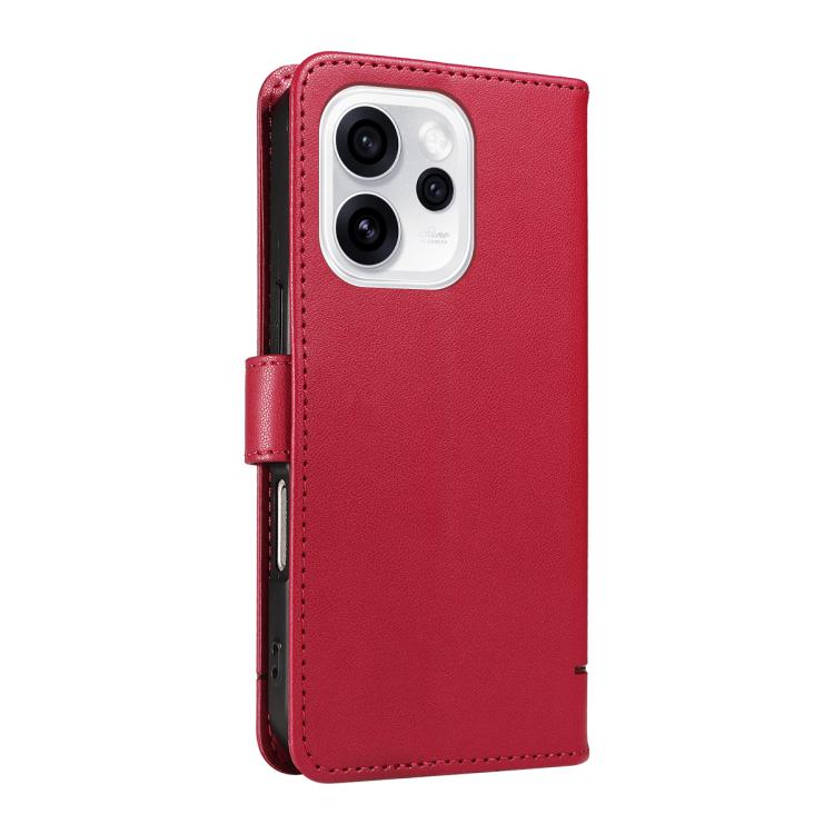 For OPPO Reno15 Pro 5G Global Adorable Cat Embossed Pattern Flip Leather Phone Case