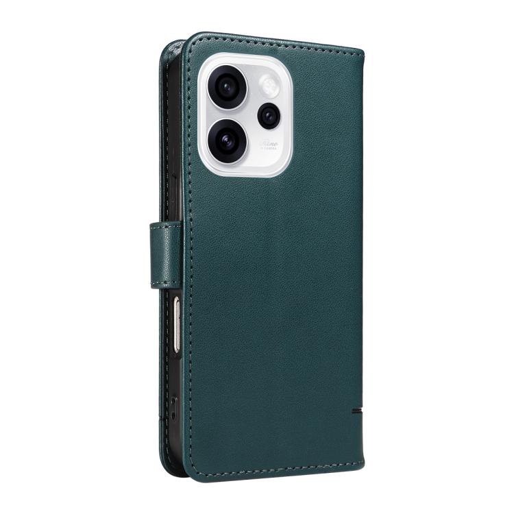 For OPPO Reno15 Pro 5G Global Adorable Cat Embossed Pattern Flip Leather Phone Case