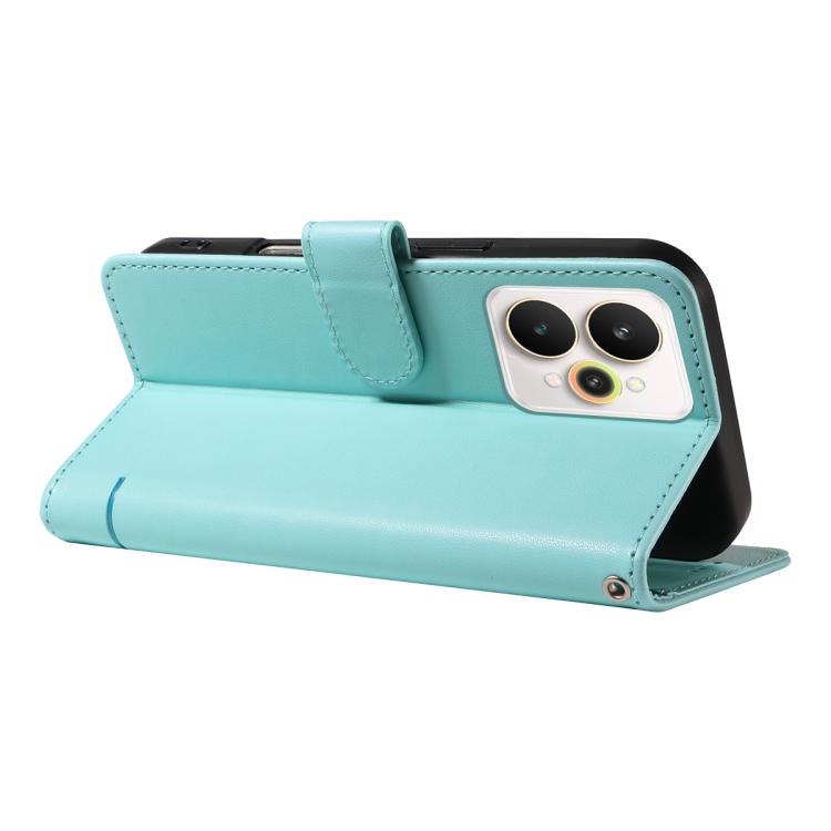 For Realme 15 5G Adorable Cat Embossed Pattern Flip Leather Phone Case