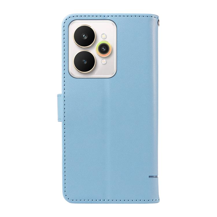 For Realme 15 5G Adorable Cat Embossed Pattern Flip Leather Phone Case
